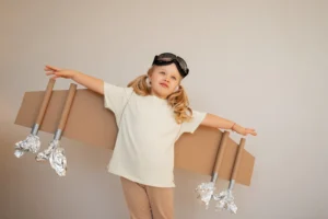 Kids Beige Dreamer Tee