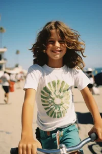 Kids White Joy Crew